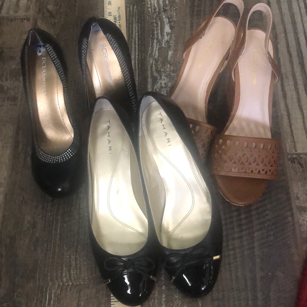 3 pairs of gorgeous shoes Size 7.5